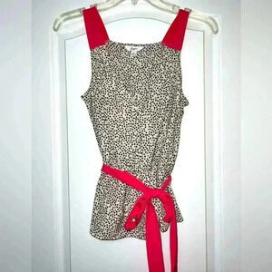 Candies dressy tank top with tie